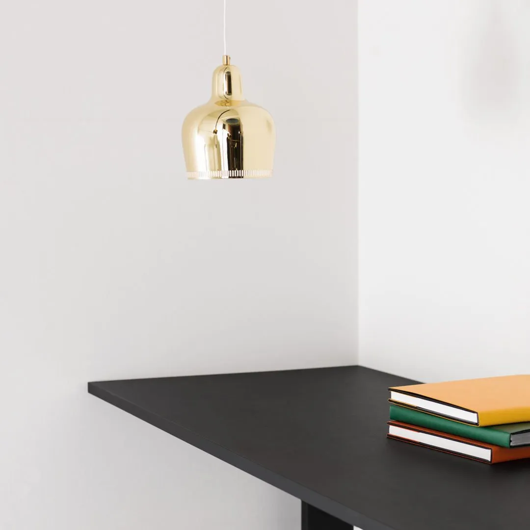 A330S Golden Bell Pendant Light