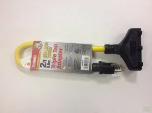 Adam Tools 2FT 3-WAY ELECTRICAL CORD