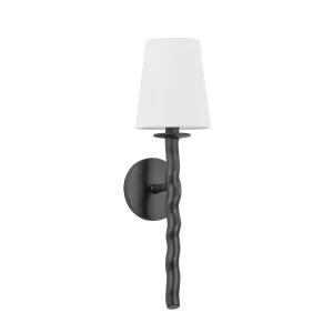 Alvaro Wall Sconce - Textured Black