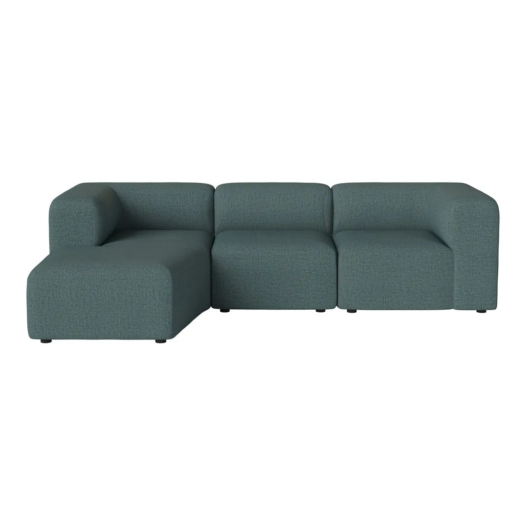 Angle 2-Seater Sofa w/ Chaise