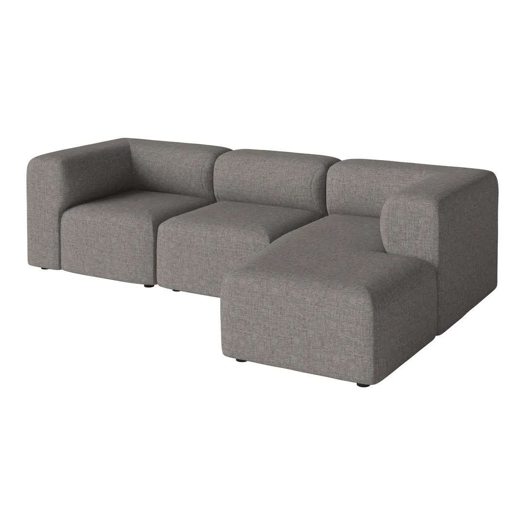 Angle 2-Seater Sofa w/ Chaise