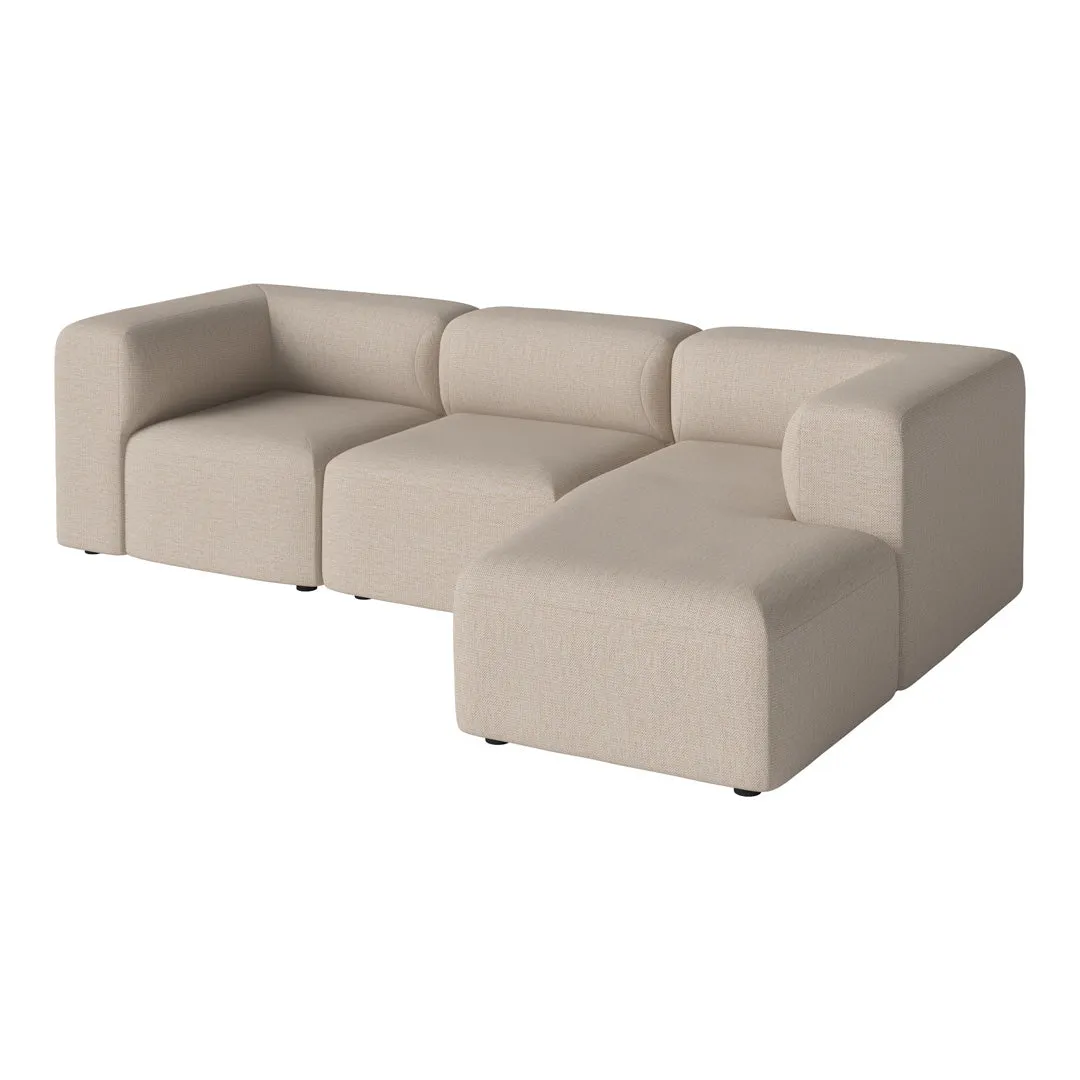 Angle 2-Seater Sofa w/ Chaise