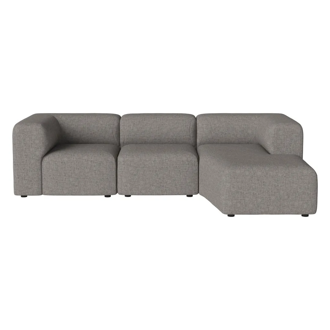 Angle 2-Seater Sofa w/ Chaise
