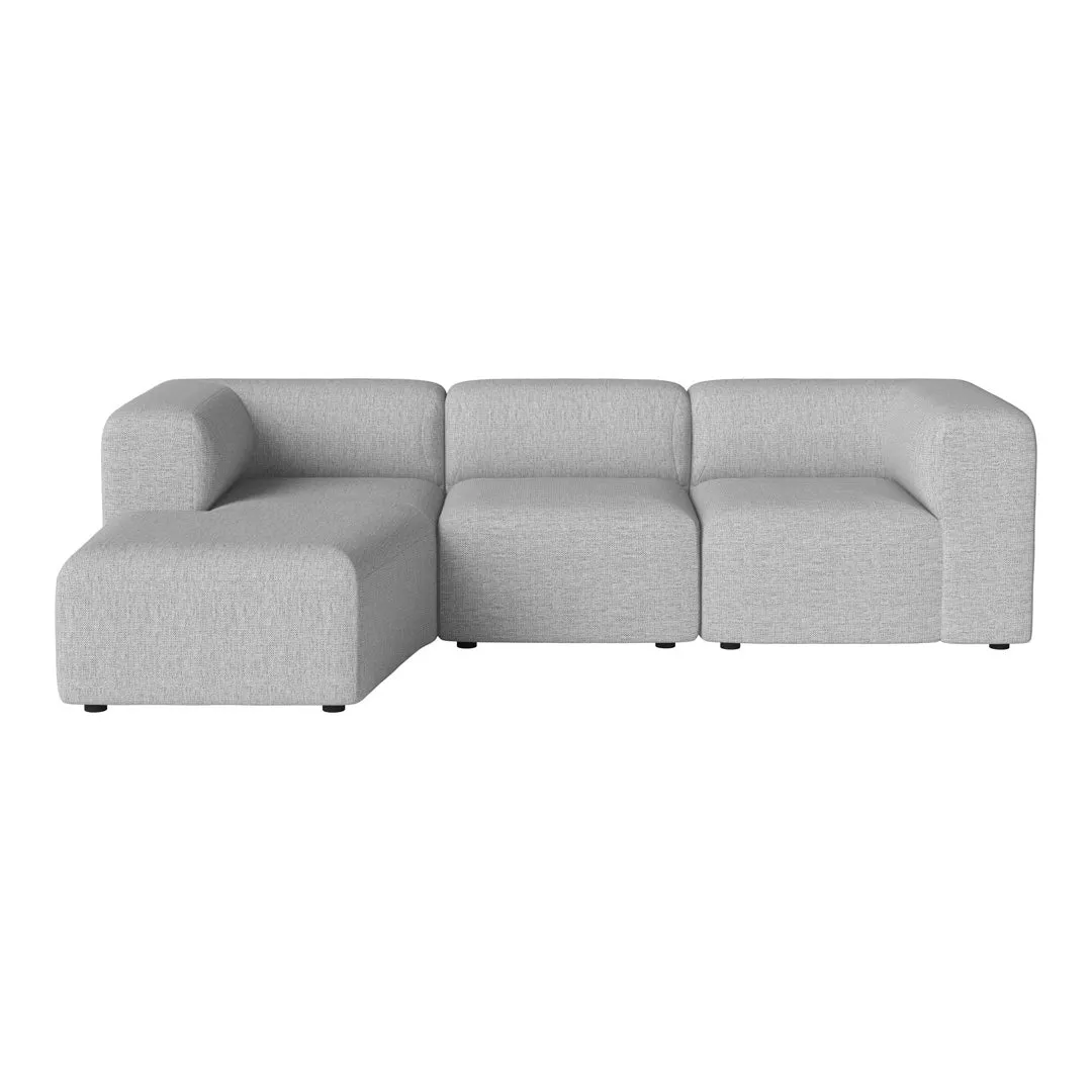 Angle 2-Seater Sofa w/ Chaise