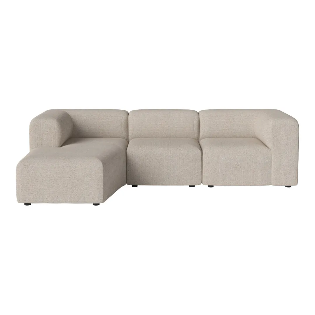 Angle 2-Seater Sofa w/ Chaise