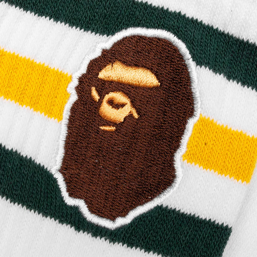Ape Head Socks - White
