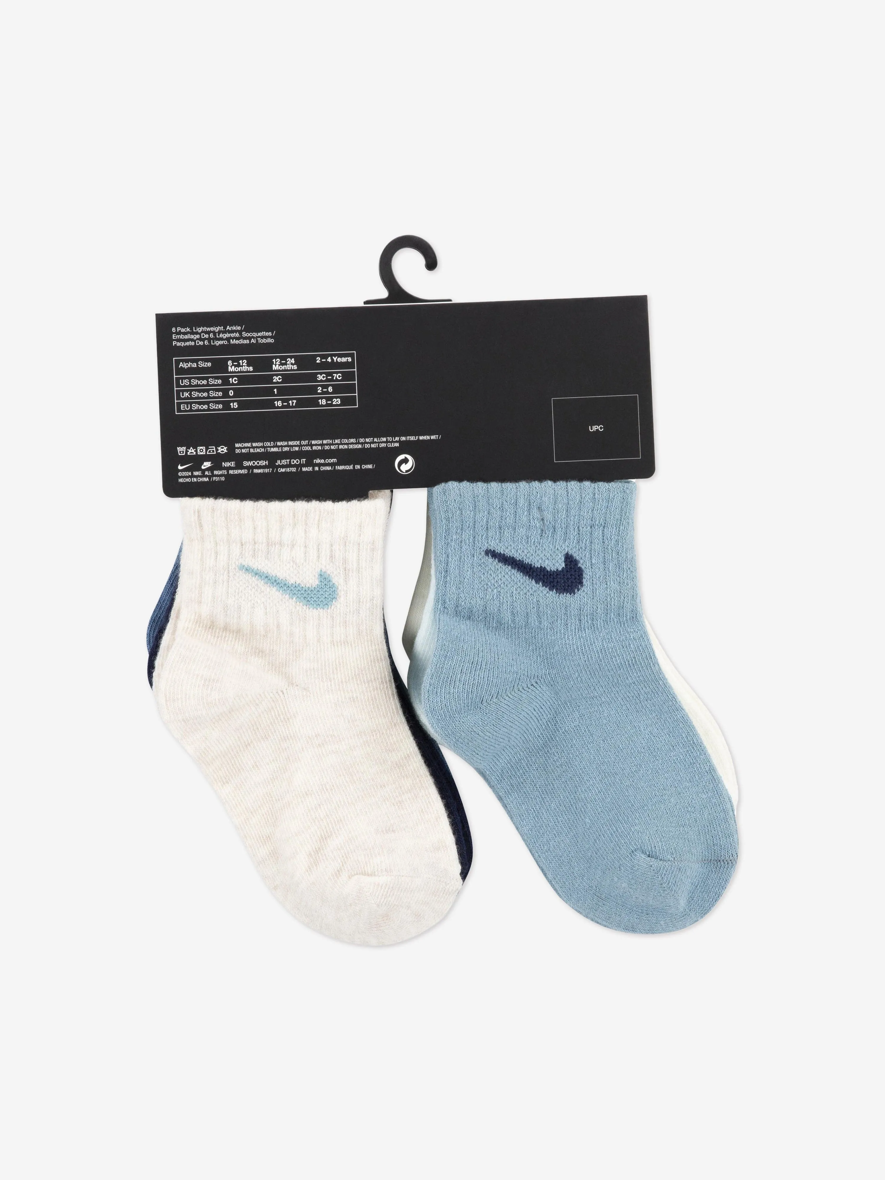 Baby 6 Pack Socks Set Multicolour