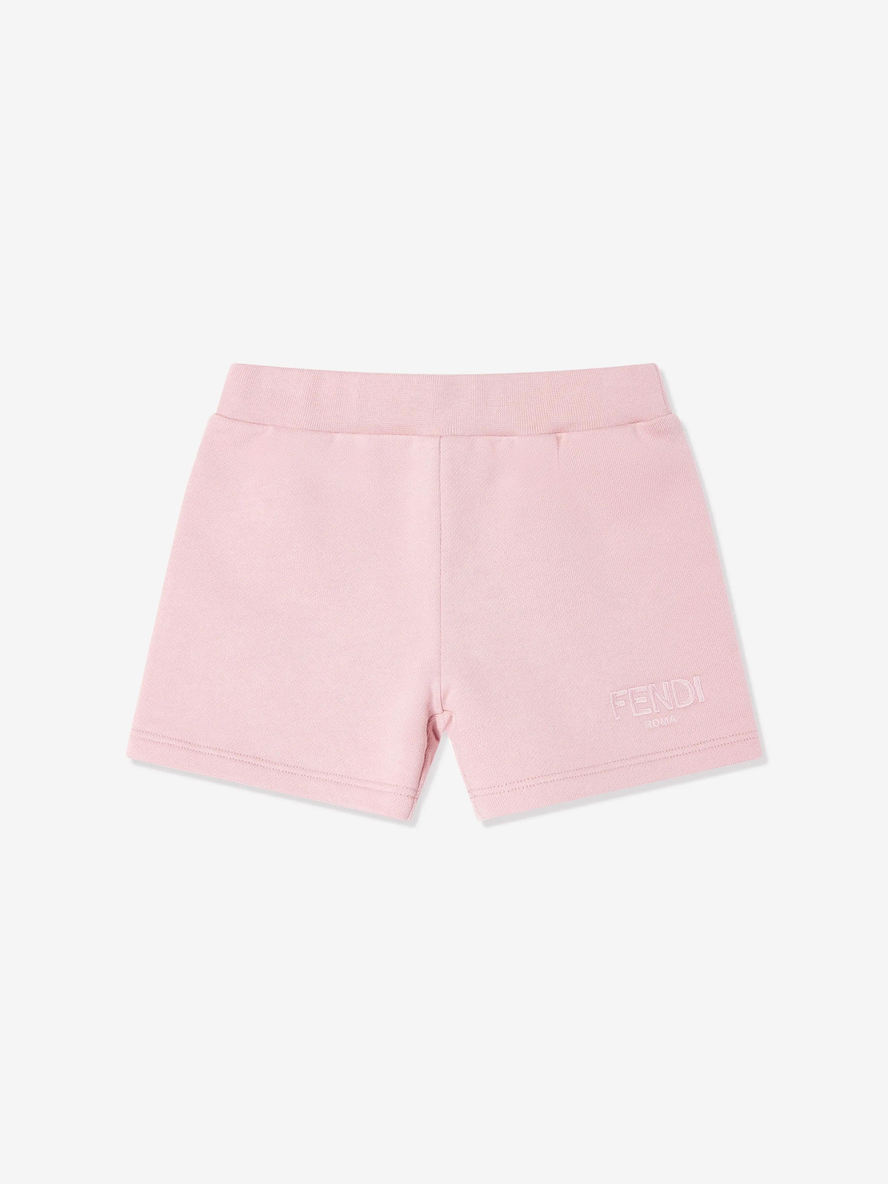 Baby Girls Logo Shorts in Pink