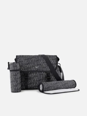 Baby Logo Changing Bag in Black (28cm)