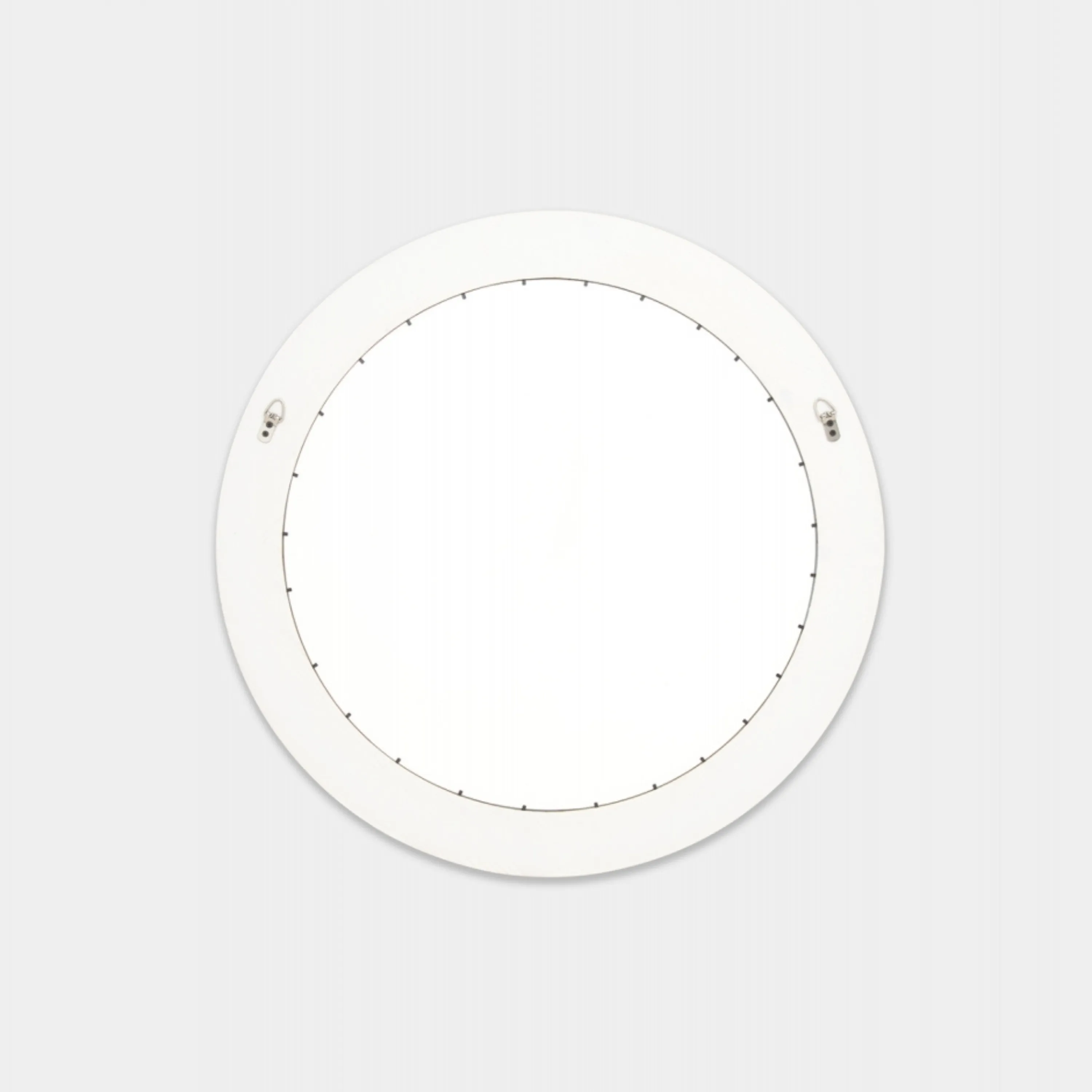 Beach Comber Round Mirror - White 80cm x 80cm