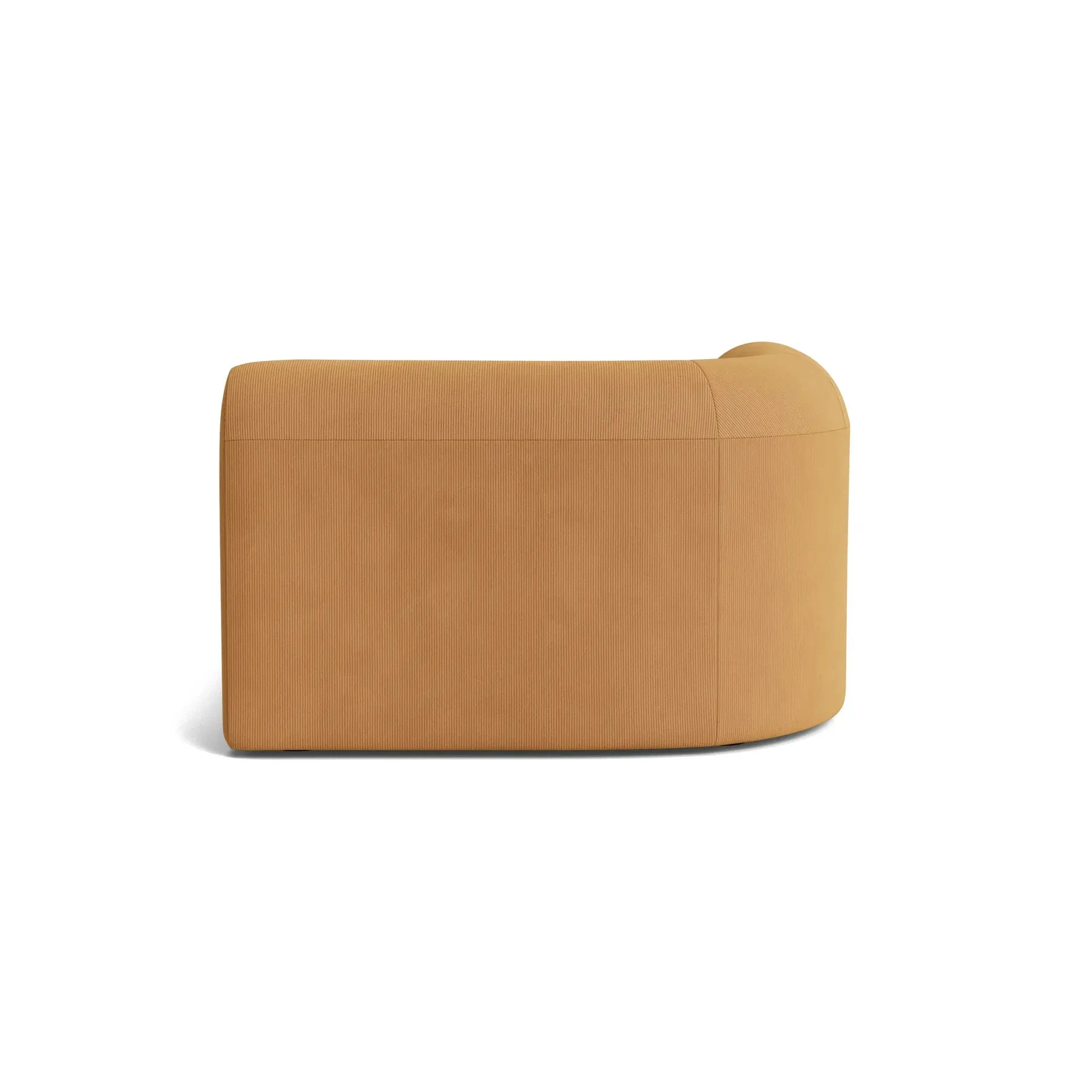 Berg Left Chaise Module - Corduroy Fawn