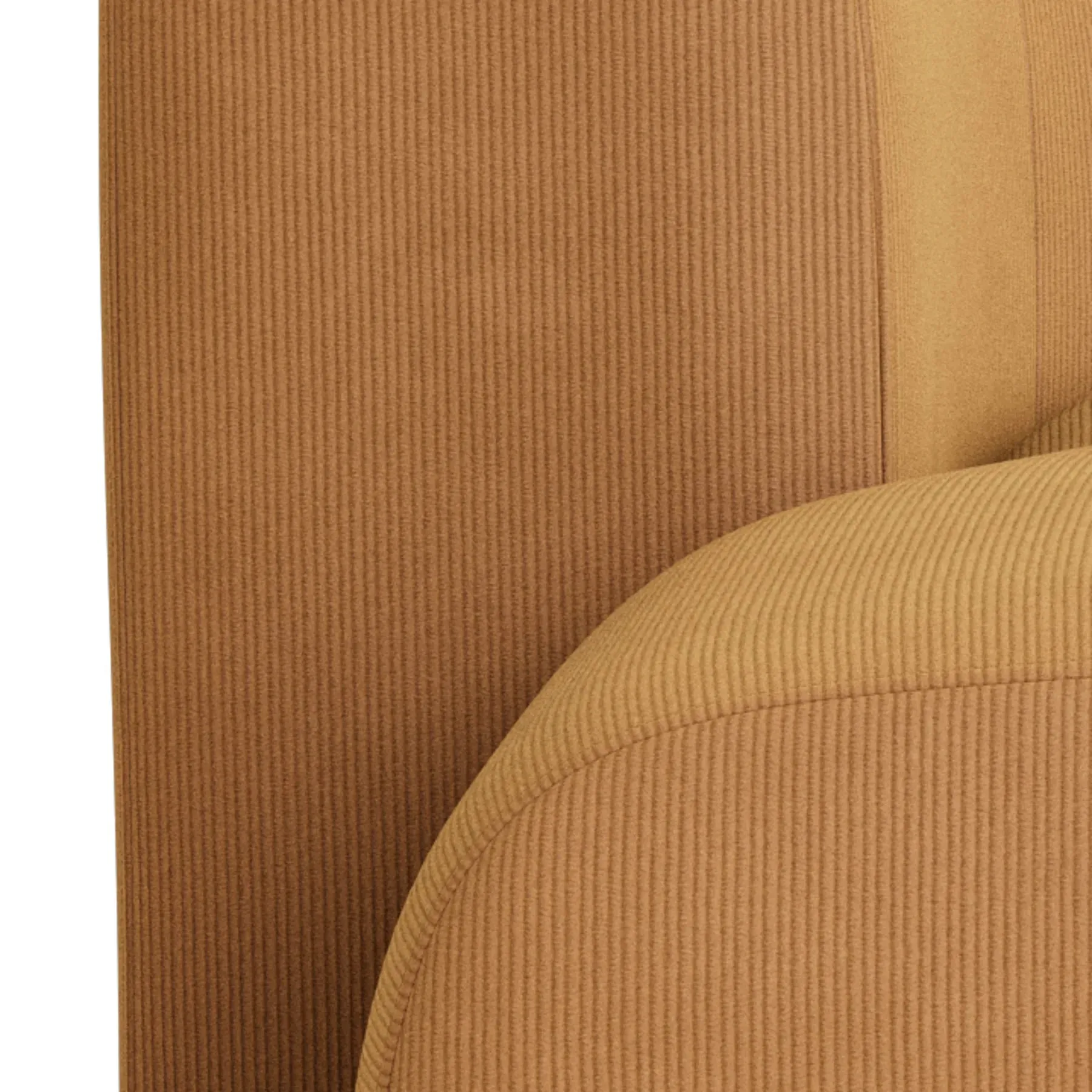 Berg Left Chaise Module - Corduroy Fawn