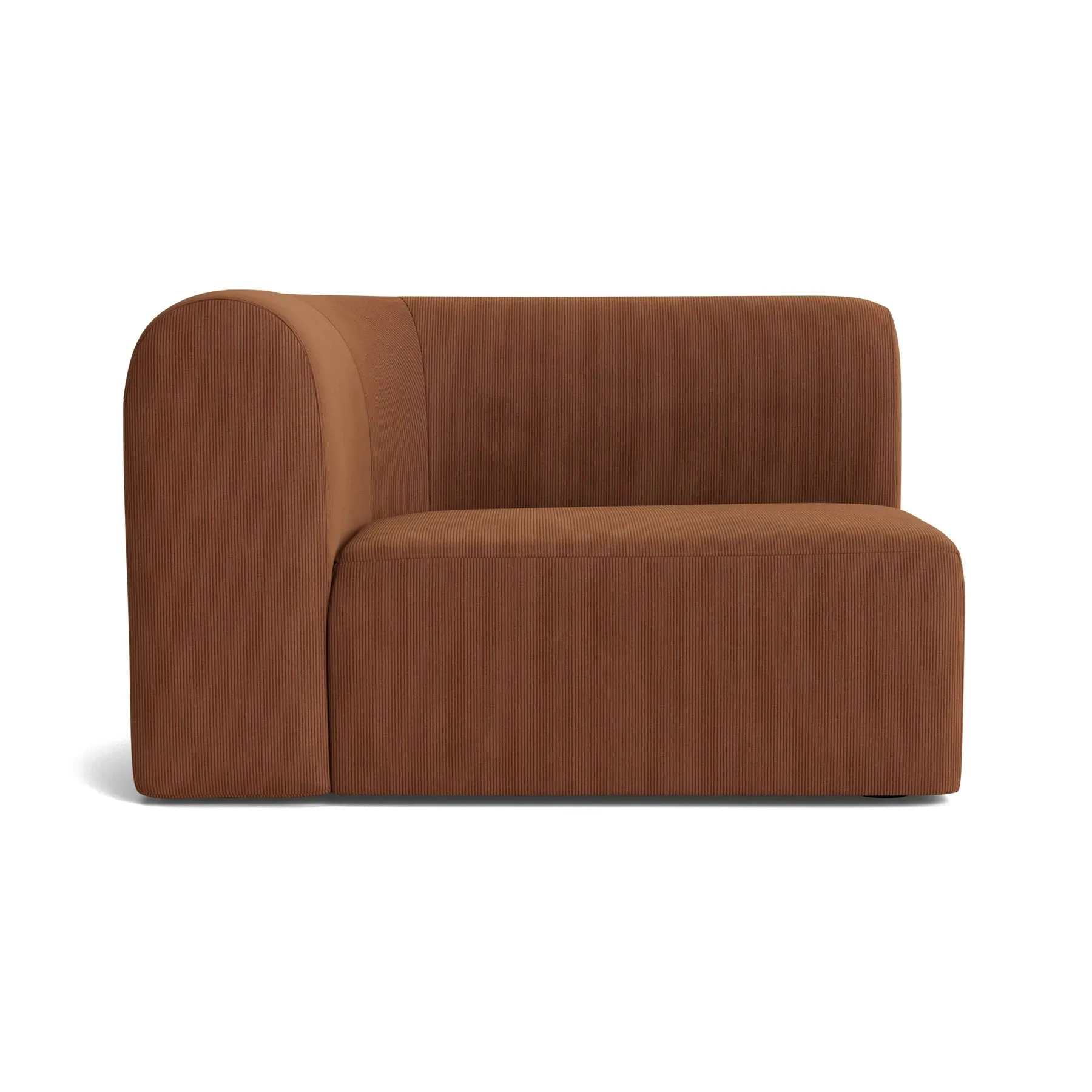 Berg Left Corner Module - Corduroy Cocoa