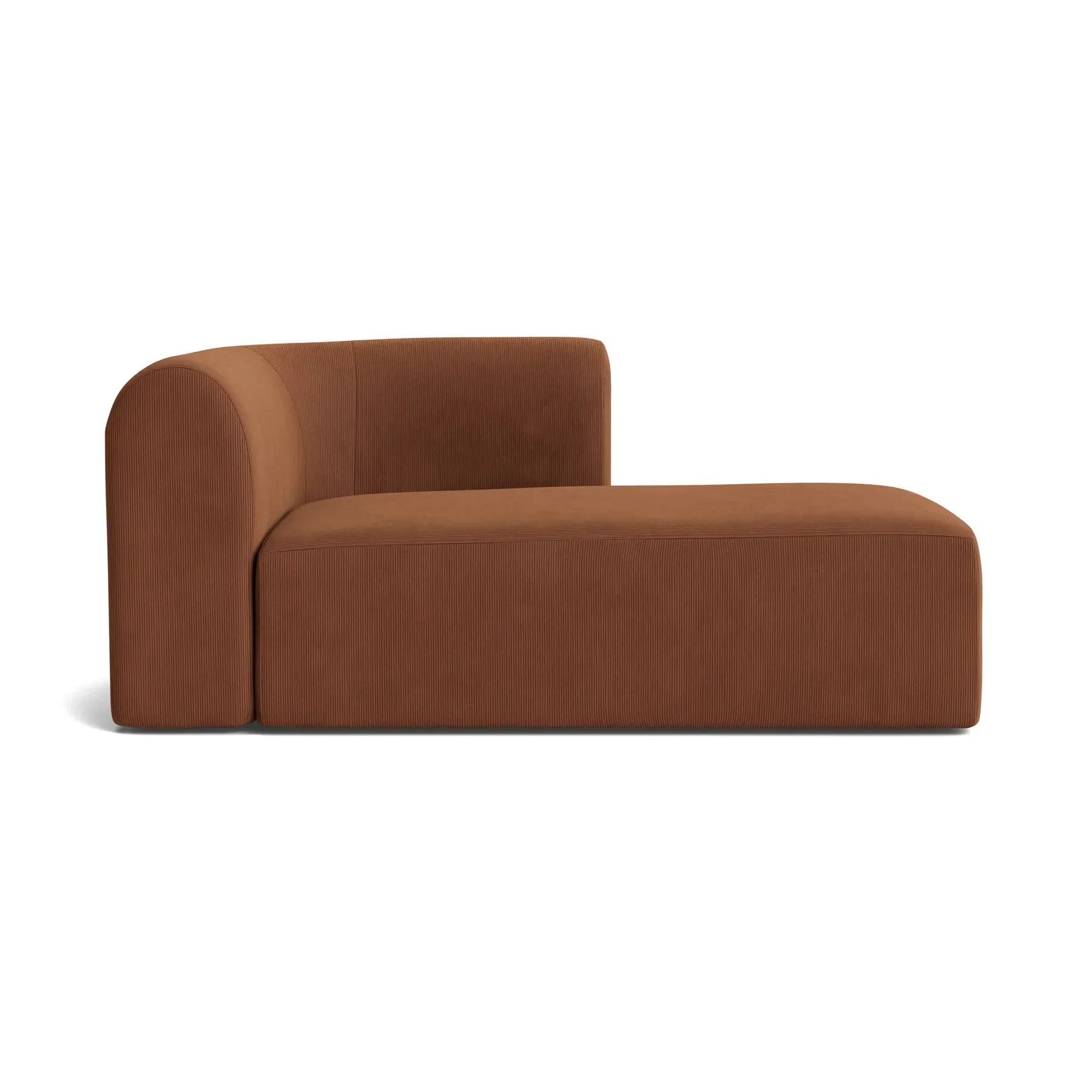 Berg Right Chaise Module - Corduroy Cocoa