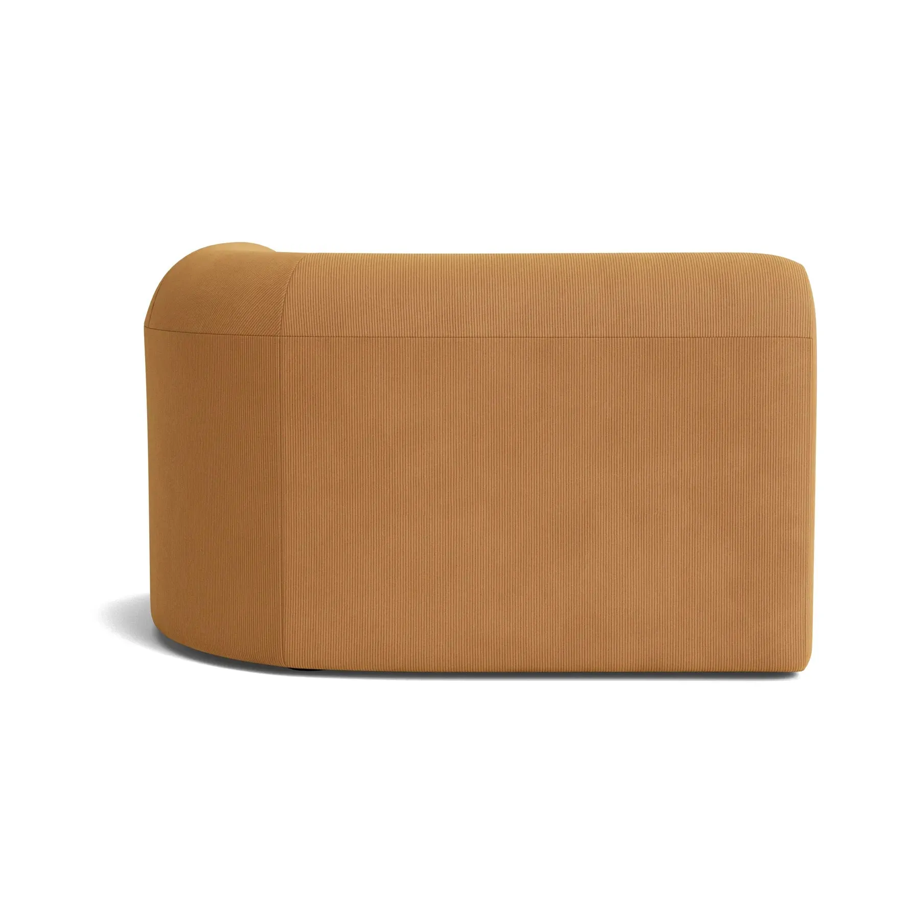 Berg Right Corner Module - Corduroy Fawn