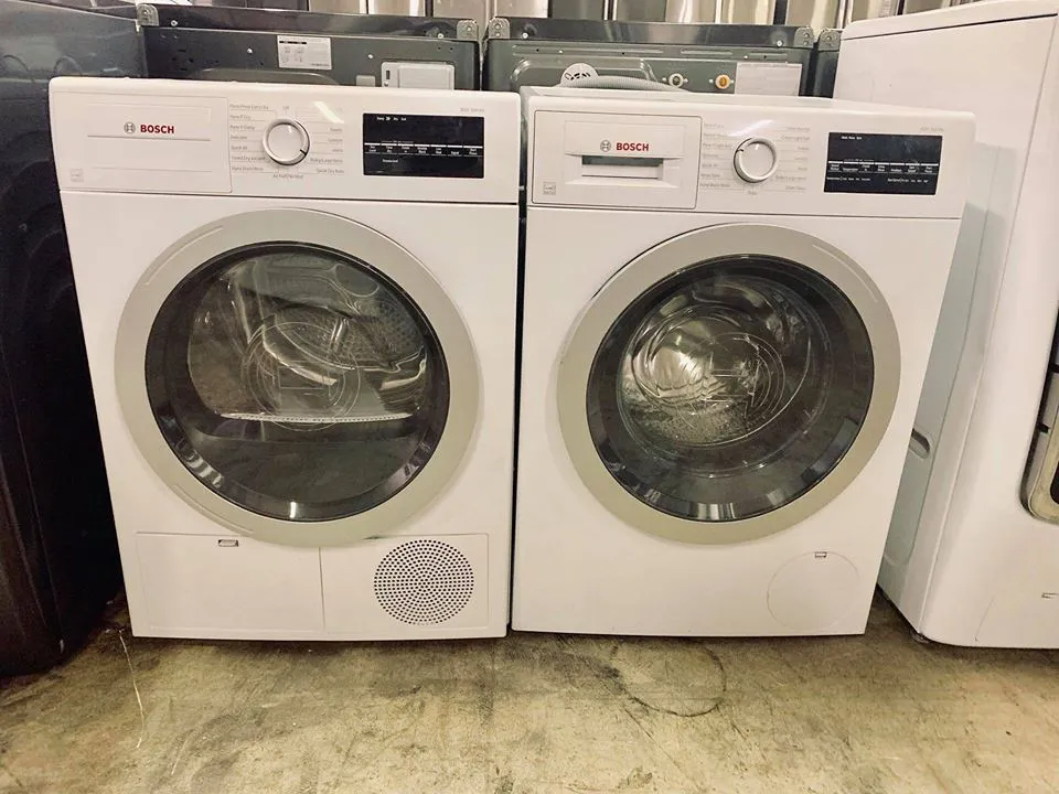 BOSCH 500 Series COMPACT WASHER AND DRYER SET