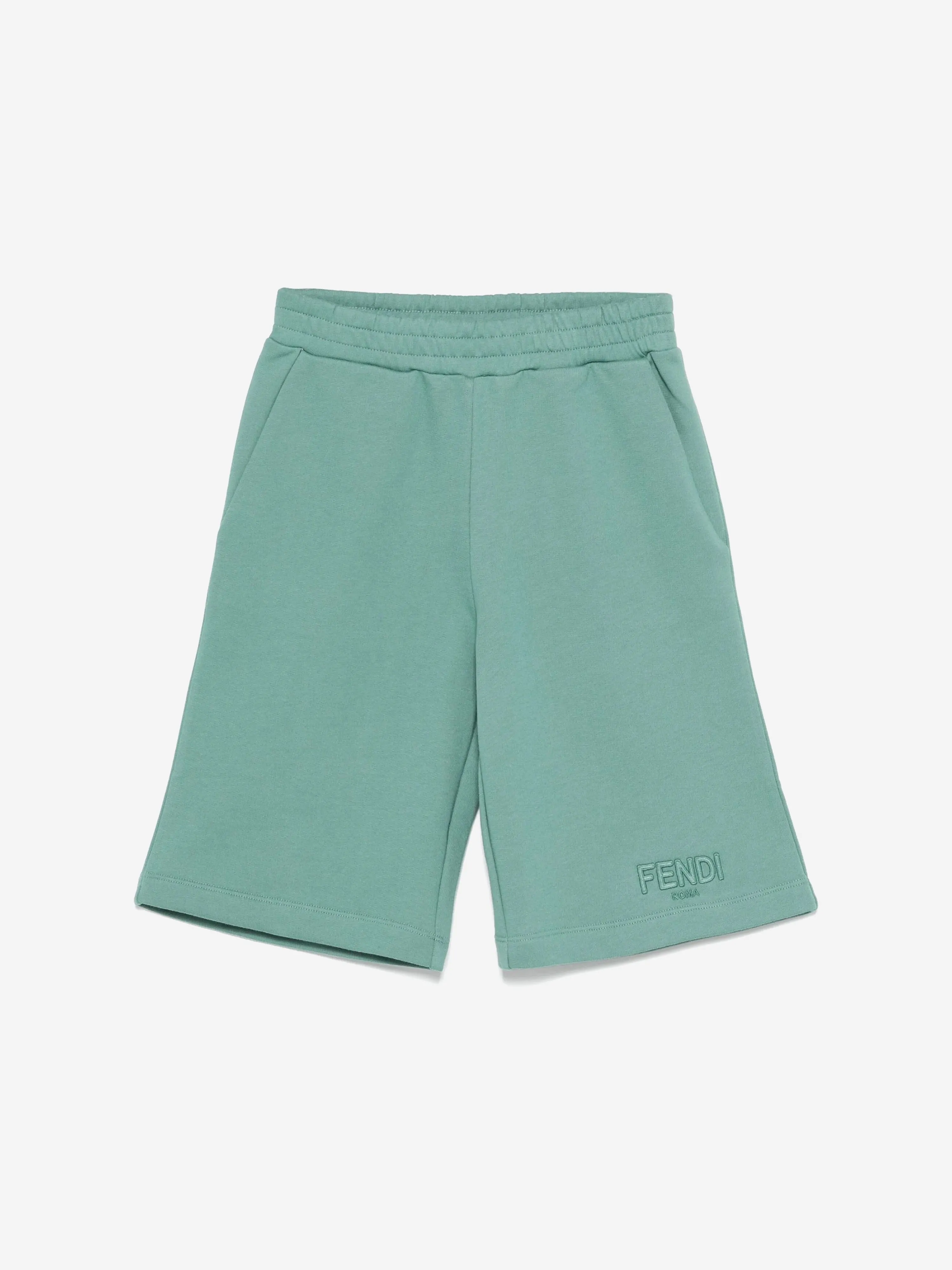 Boys Bermuda Shorts in Green
