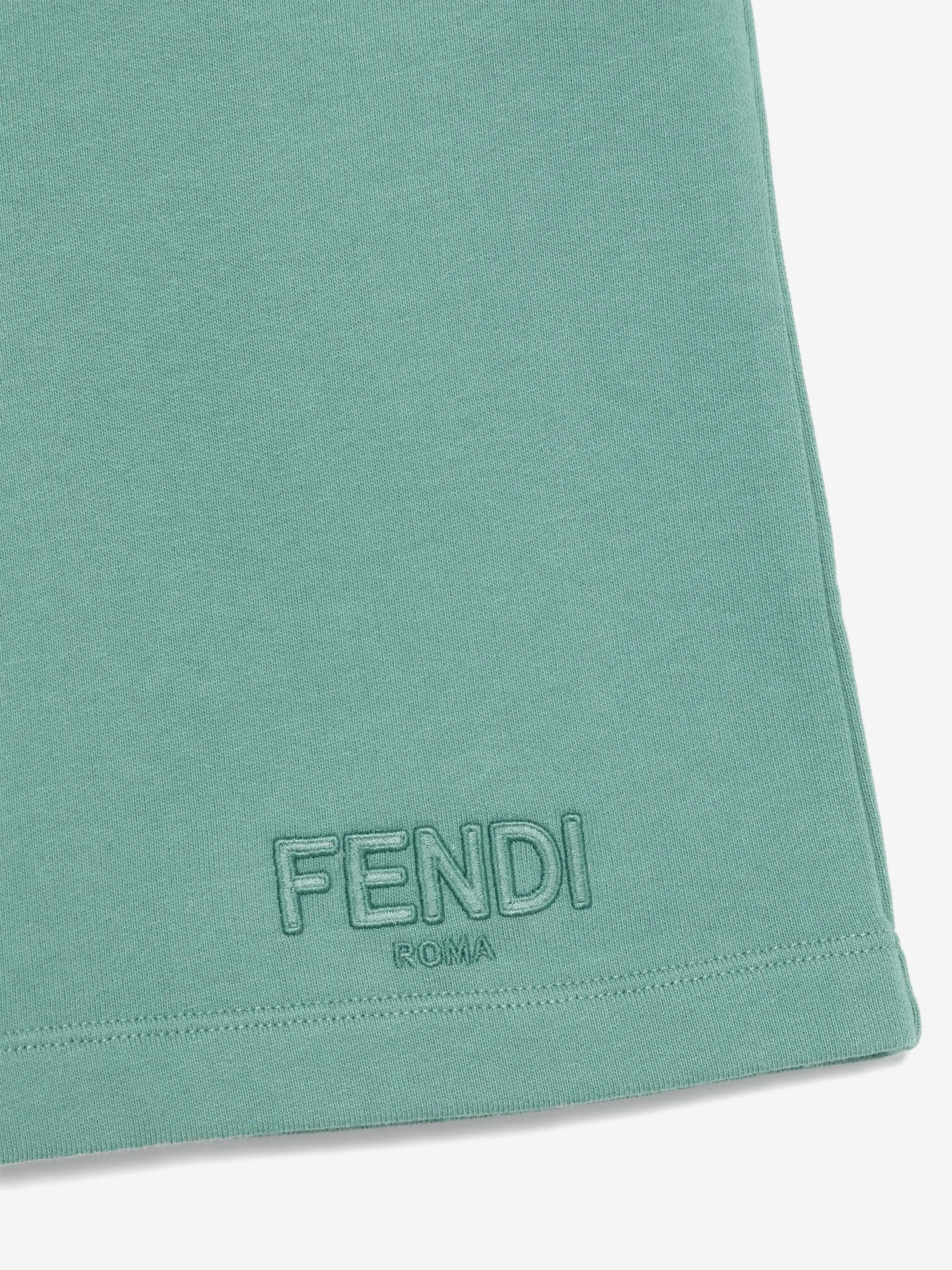 Boys Bermuda Shorts in Green