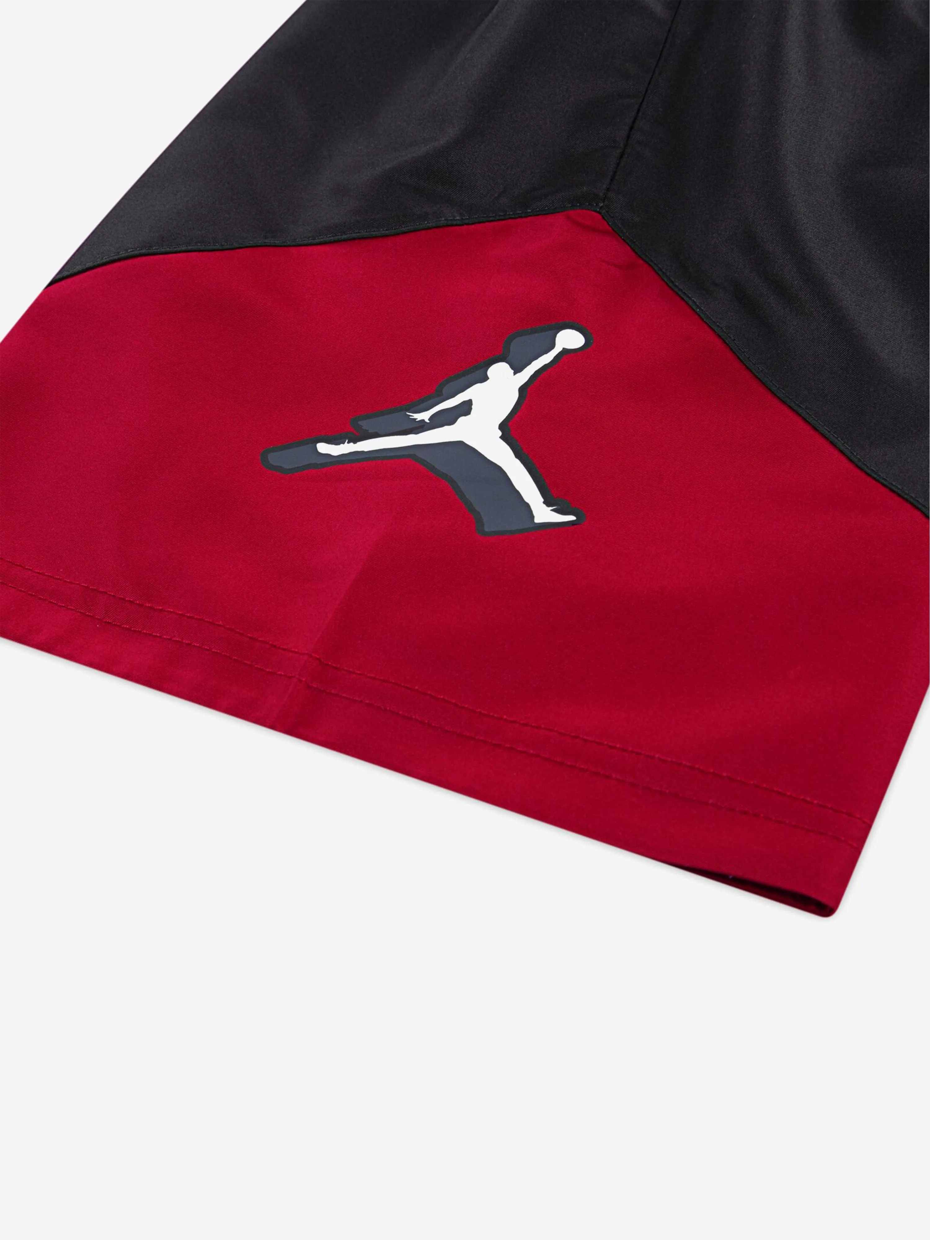 Boys Jumpman Stacked Play Short Set in Black