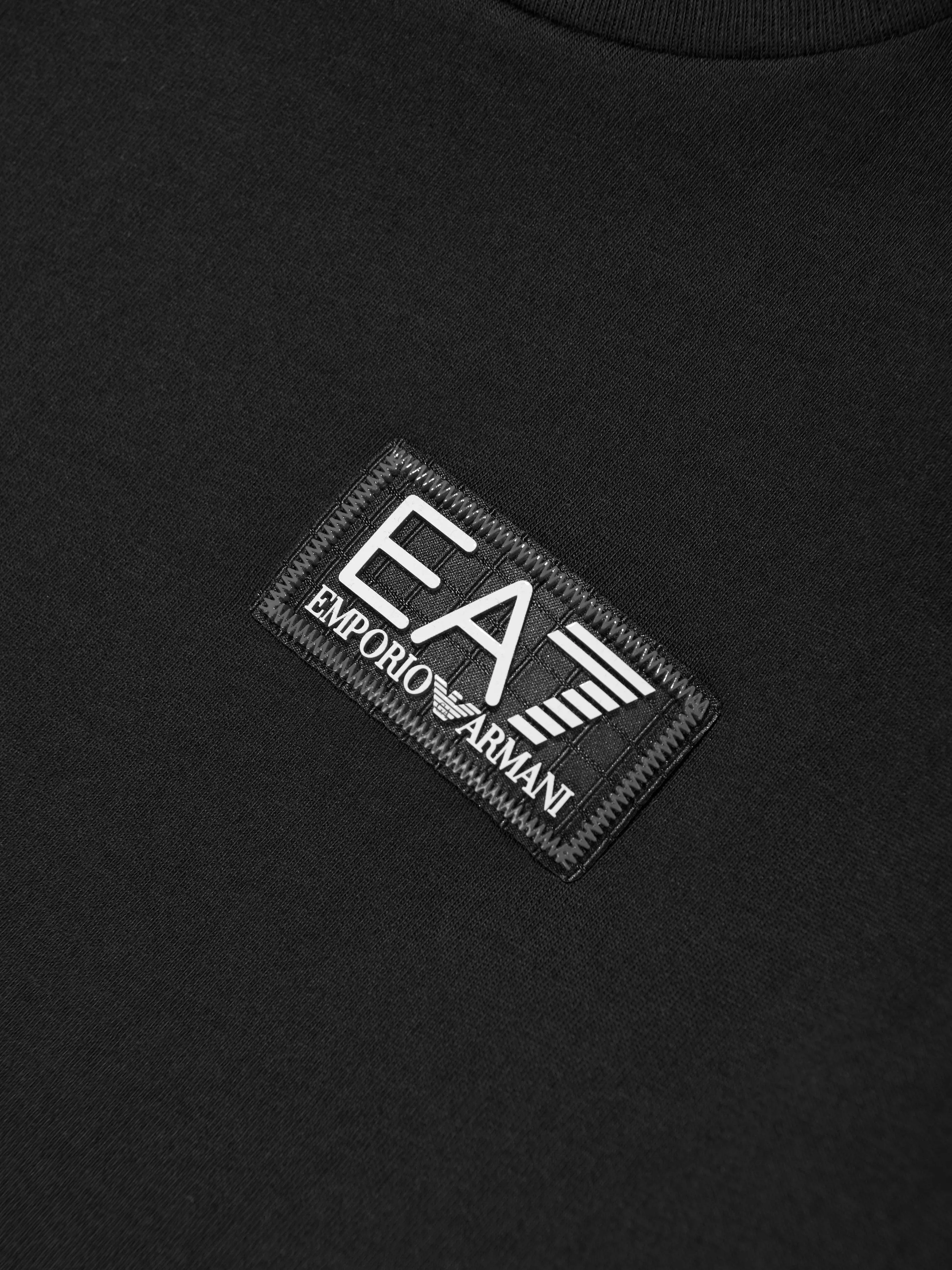 Boys Logo T-Shirt in Black