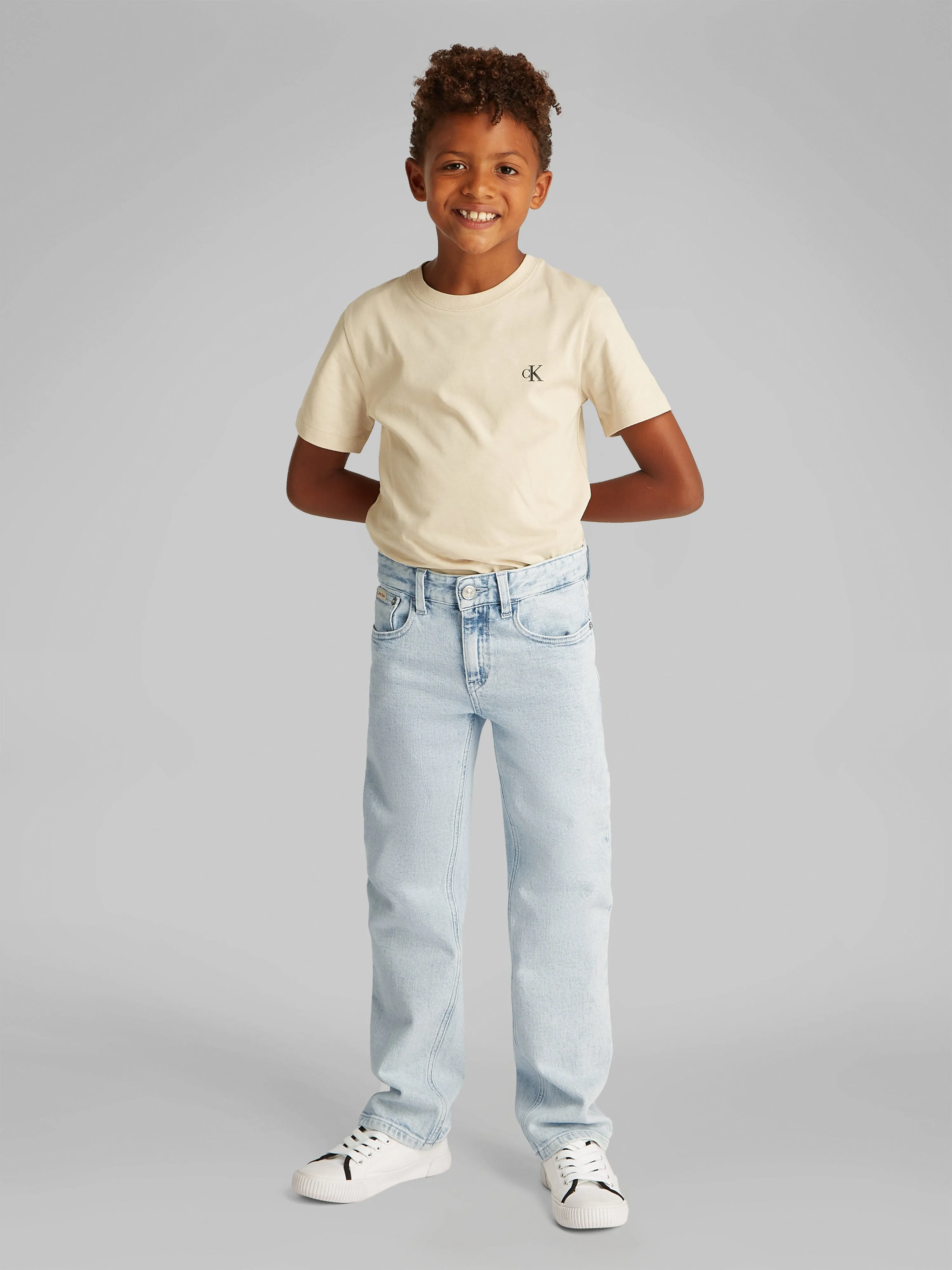 Boys Straight Fit Jeans in Blue