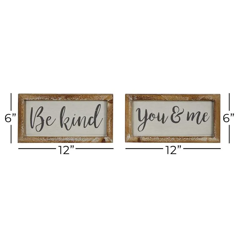 BROWN METAL FARMHOUSE SIGN WALL DECOR