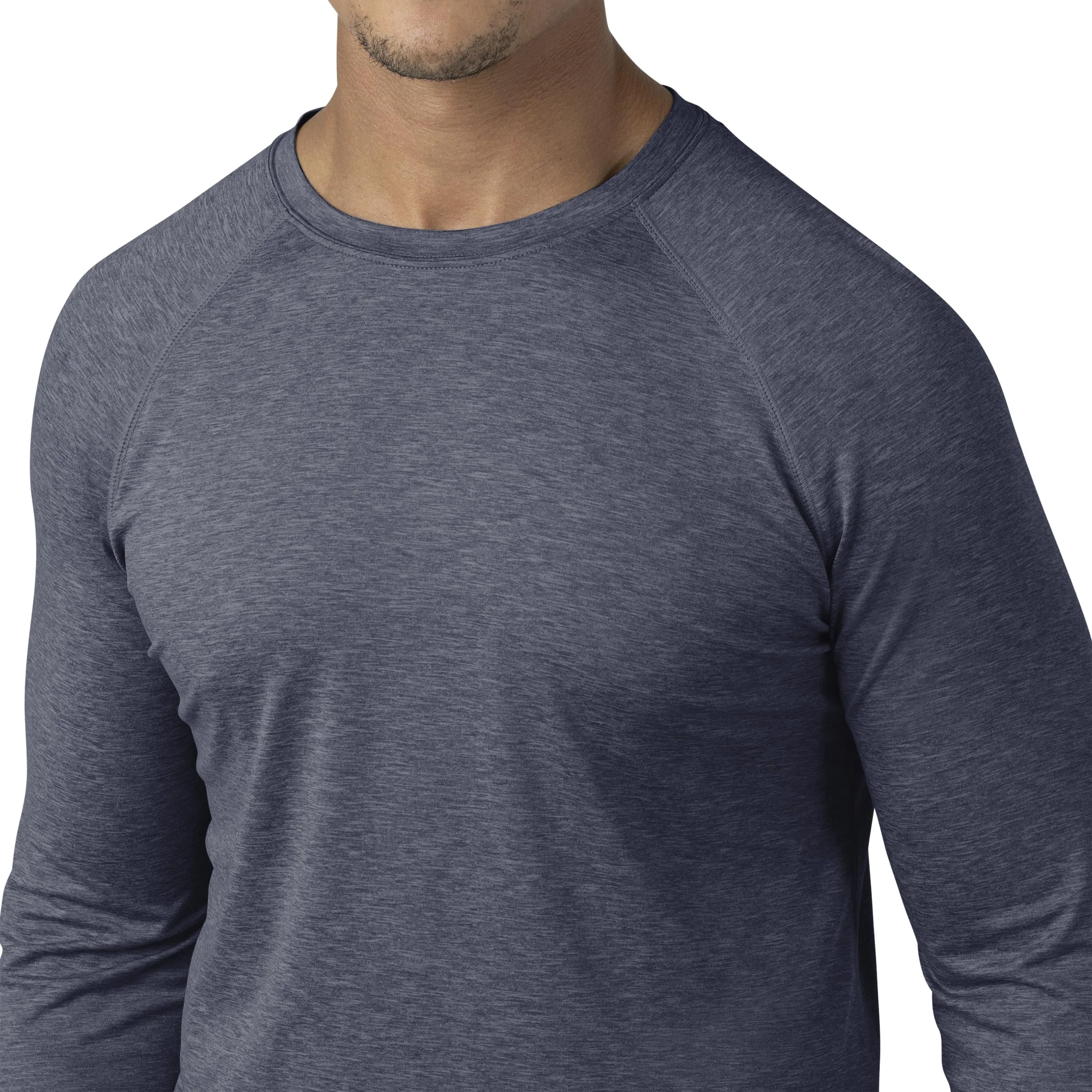 Carhartt Force Sub-Scrubs Men's Long Sleeve Tee - Navy Heather