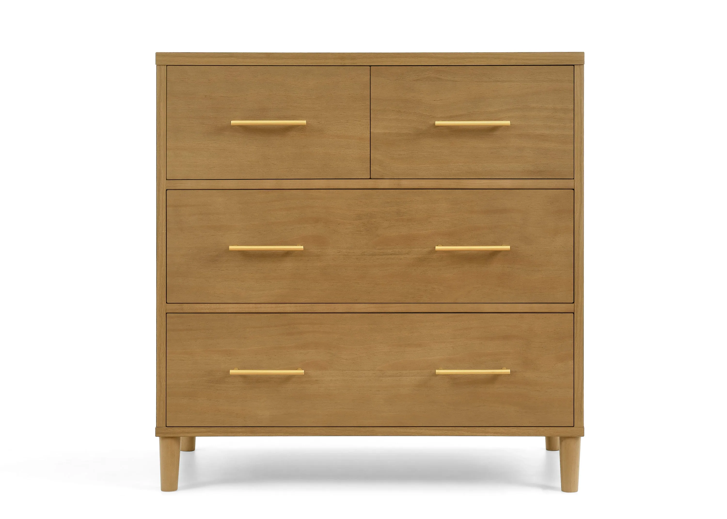 Classic 4 Drawer Dresser with Changing Top and Interlocking Drawers