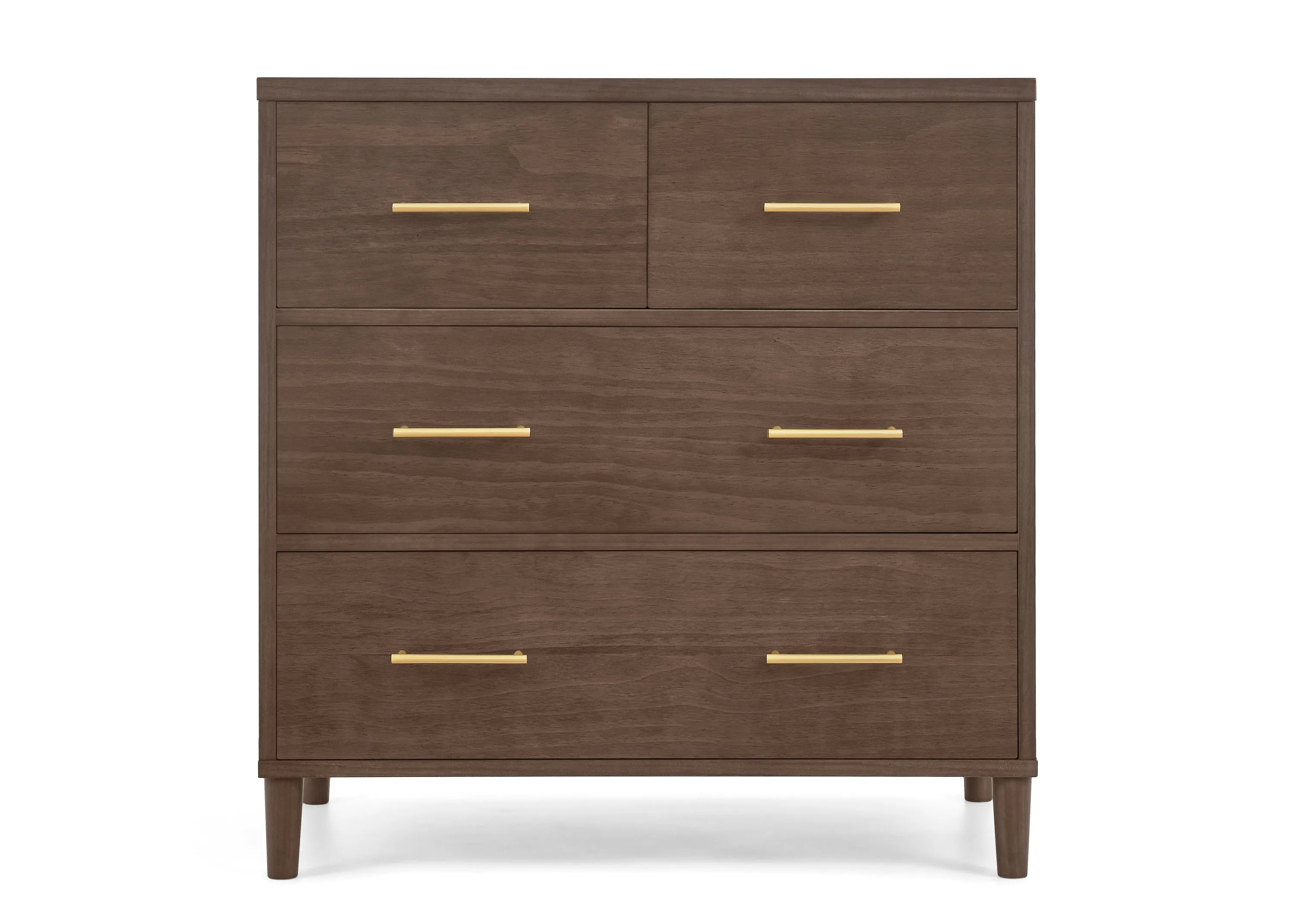 Classic 4 Drawer Dresser with Changing Top and Interlocking Drawers