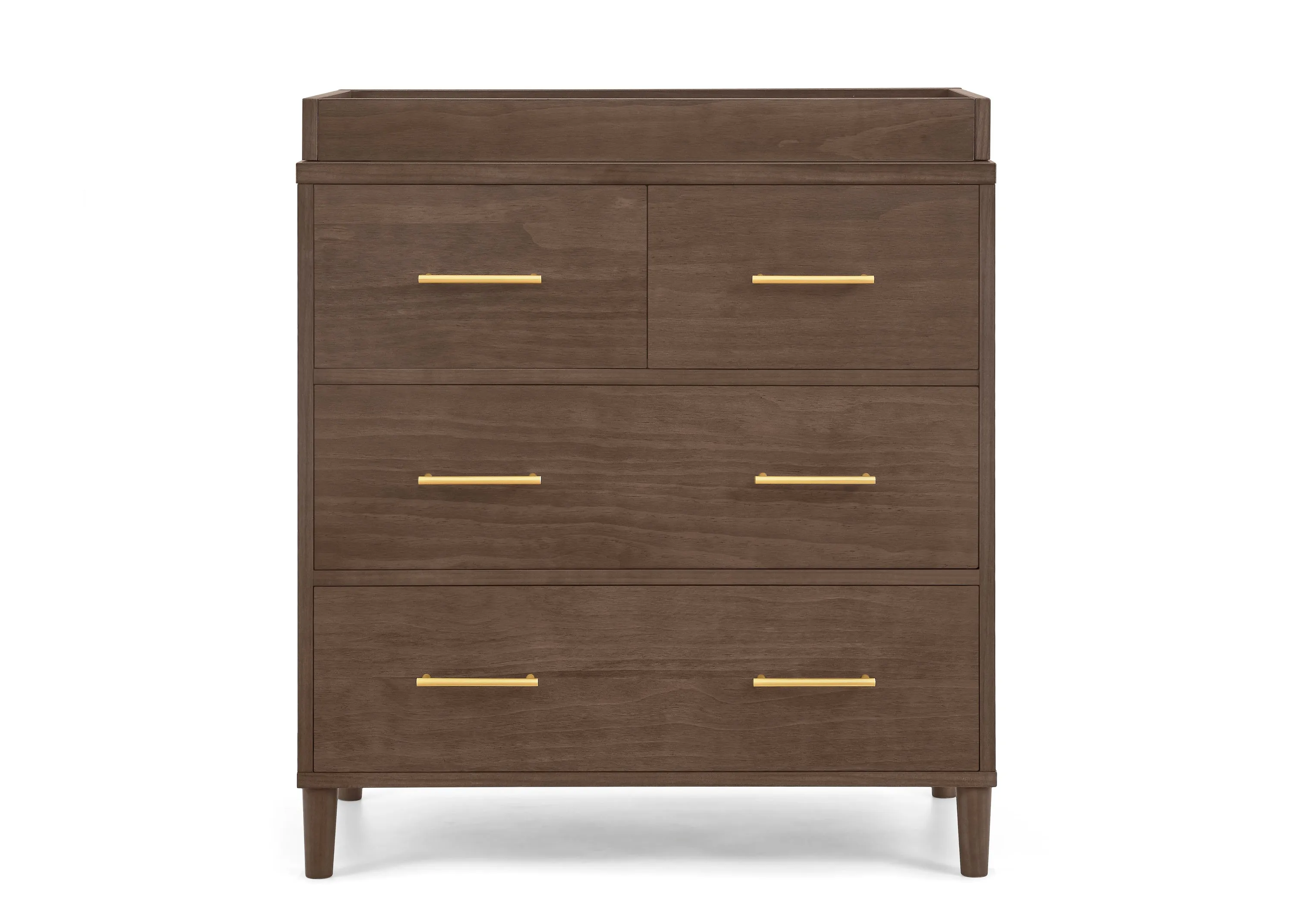 Classic 4 Drawer Dresser with Changing Top and Interlocking Drawers