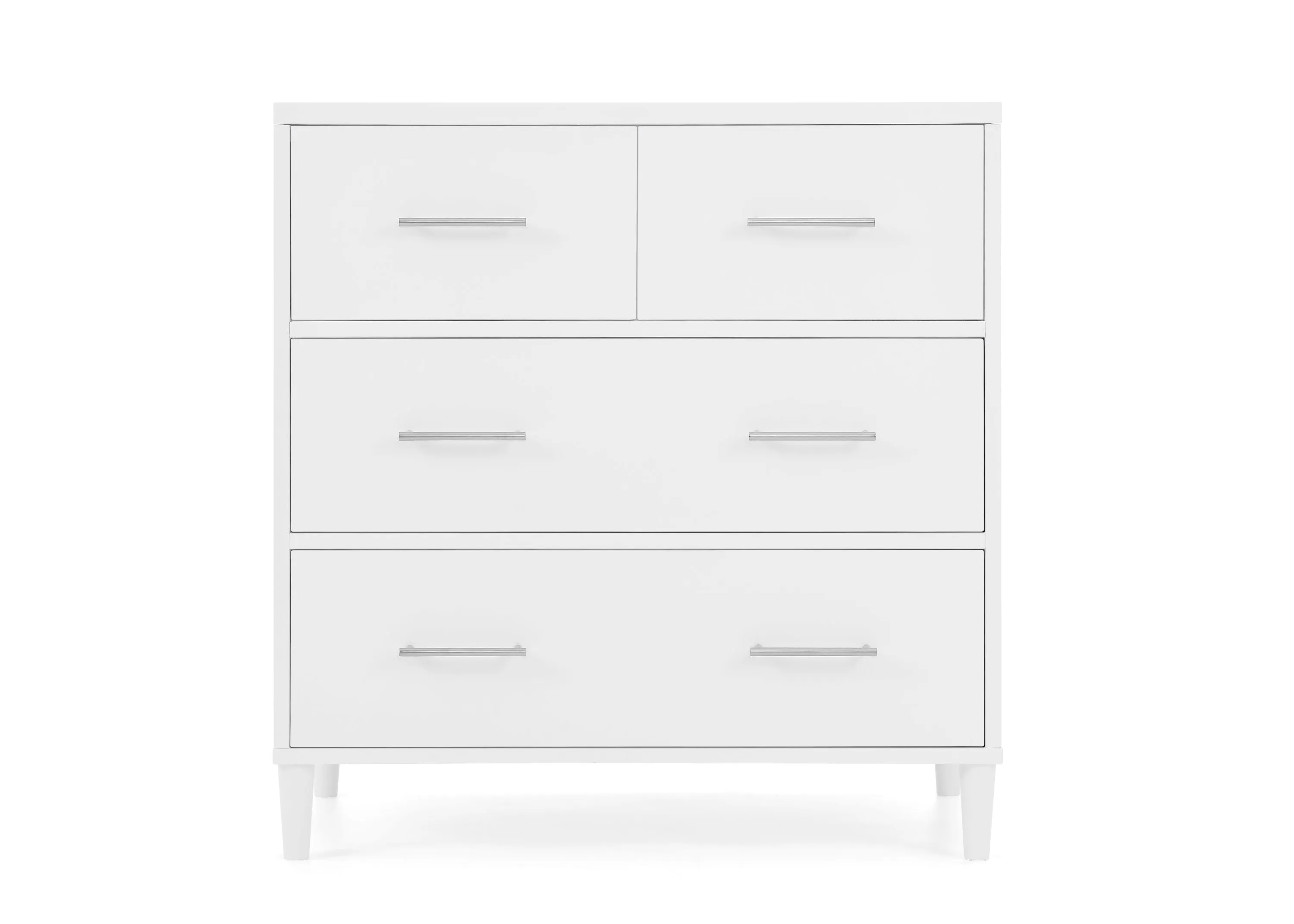Classic 4 Drawer Dresser with Changing Top and Interlocking Drawers