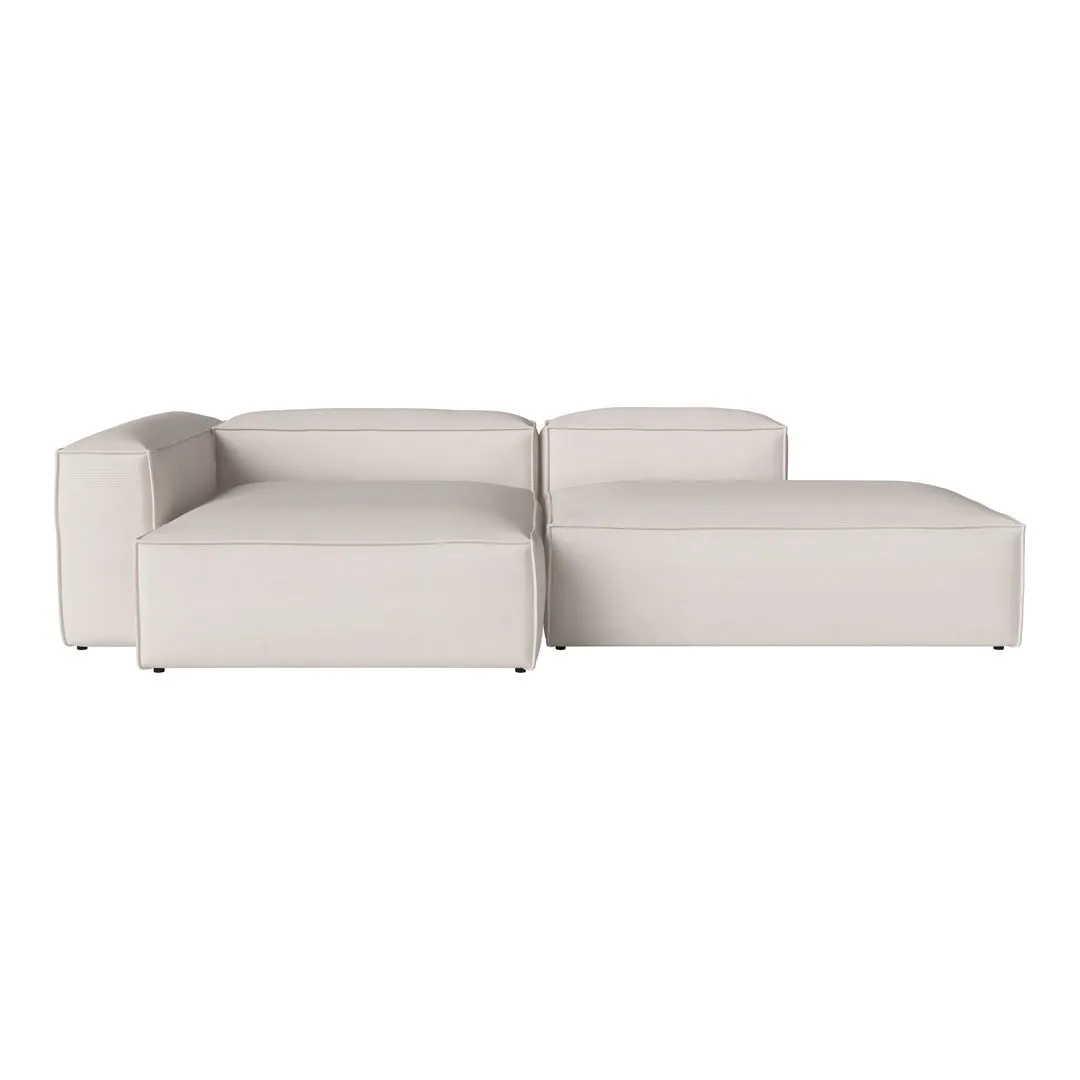 Cosima 2-Seater Sofa w/ Open End & Chaise