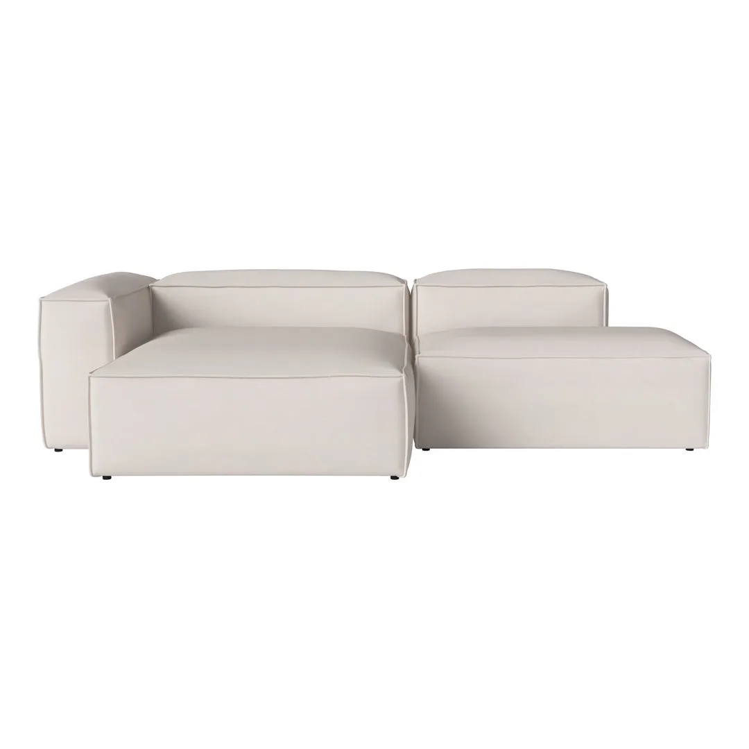 Cosima 2-Seater Sofa w/ Open End & Chaise