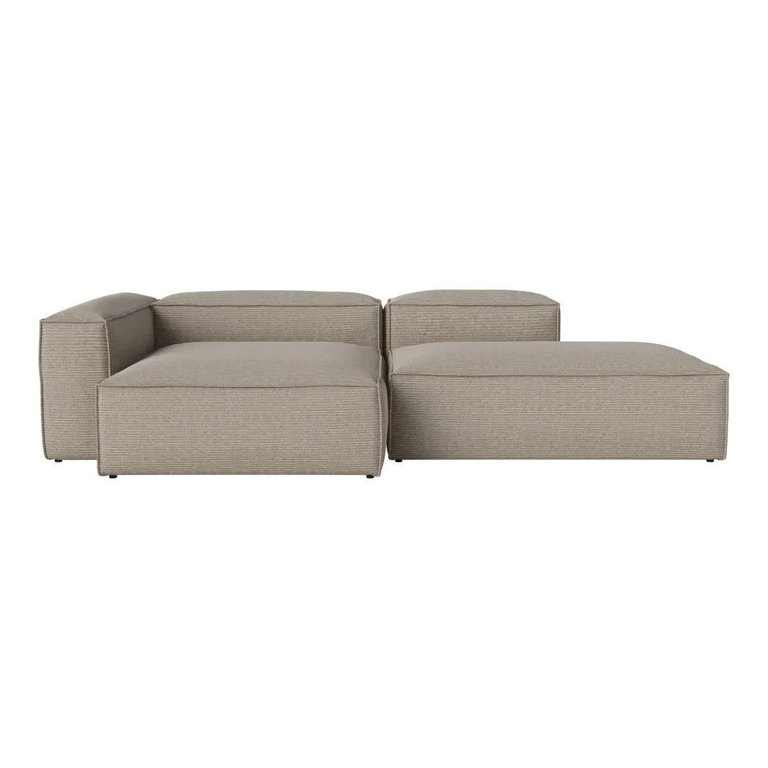 Cosima 2-Seater Sofa w/ Open End & Chaise