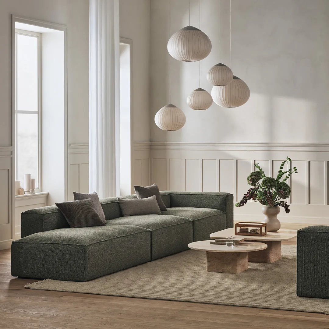 Cosima 2-Seater Sofa w/ Open End & Chaise