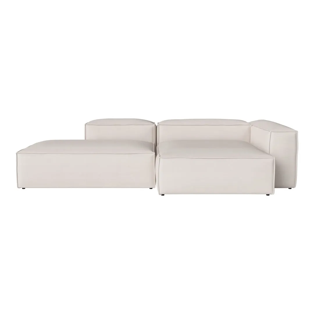 Cosima 2-Seater Sofa w/ Open End & Chaise