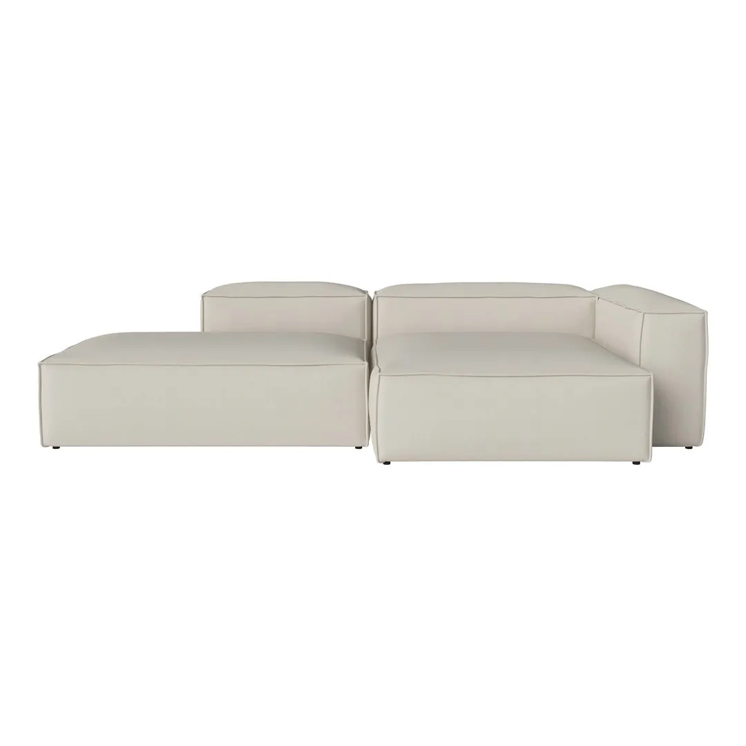 Cosima 2-Seater Sofa w/ Open End & Chaise