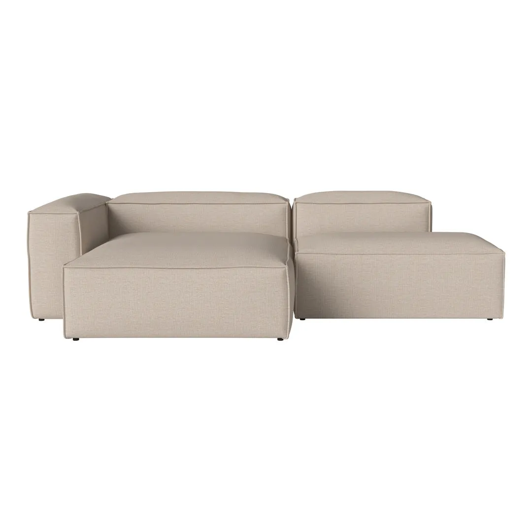 Cosima 2-Seater Sofa w/ Open End & Chaise