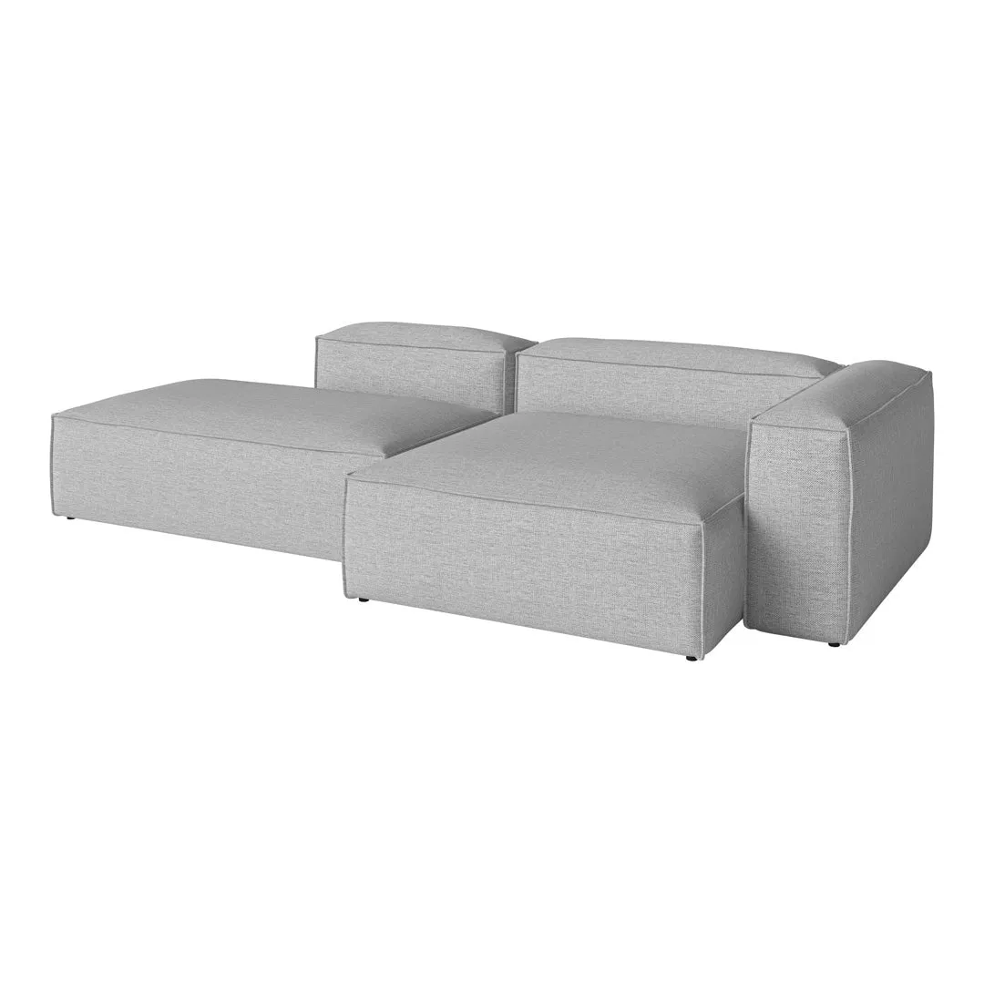 Cosima 2-Seater Sofa w/ Open End & Chaise