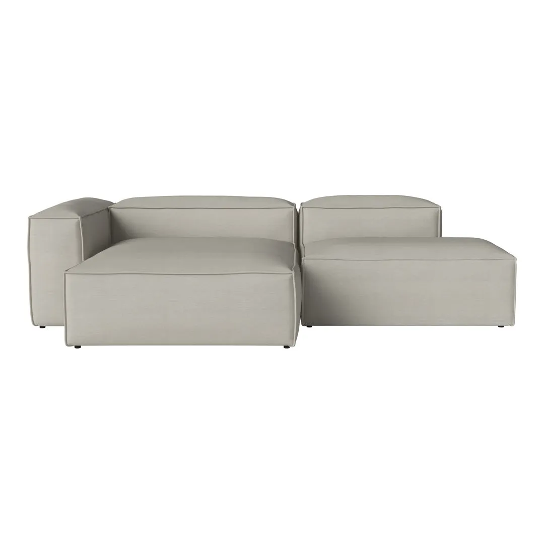 Cosima 2-Seater Sofa w/ Open End & Chaise