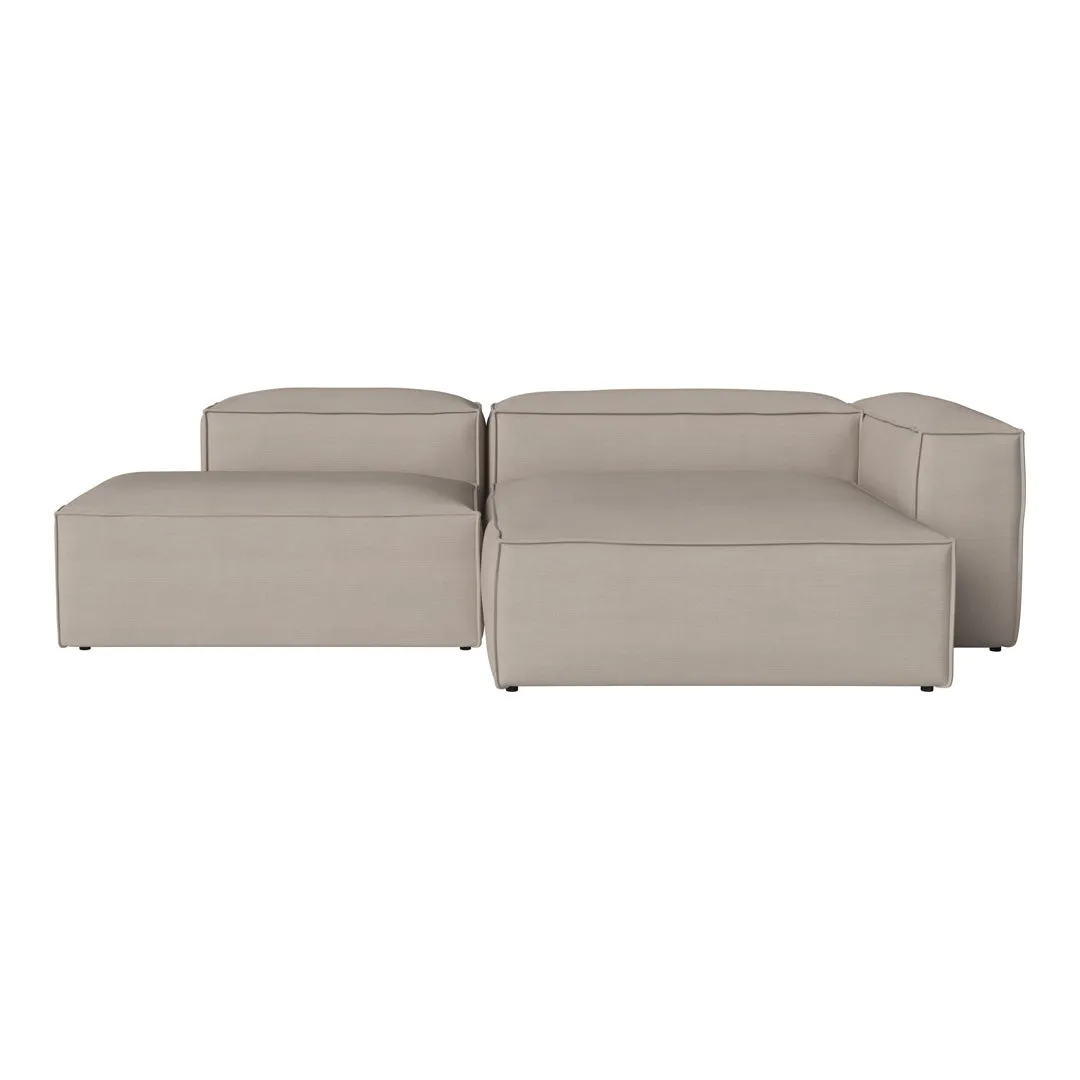 Cosima 2-Seater Sofa w/ Open End & Chaise