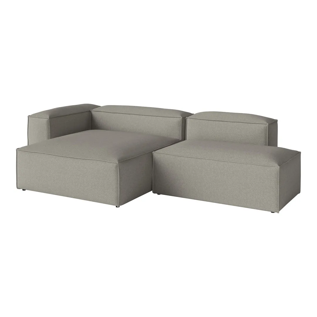 Cosima 2-Seater Sofa w/ Open End & Chaise