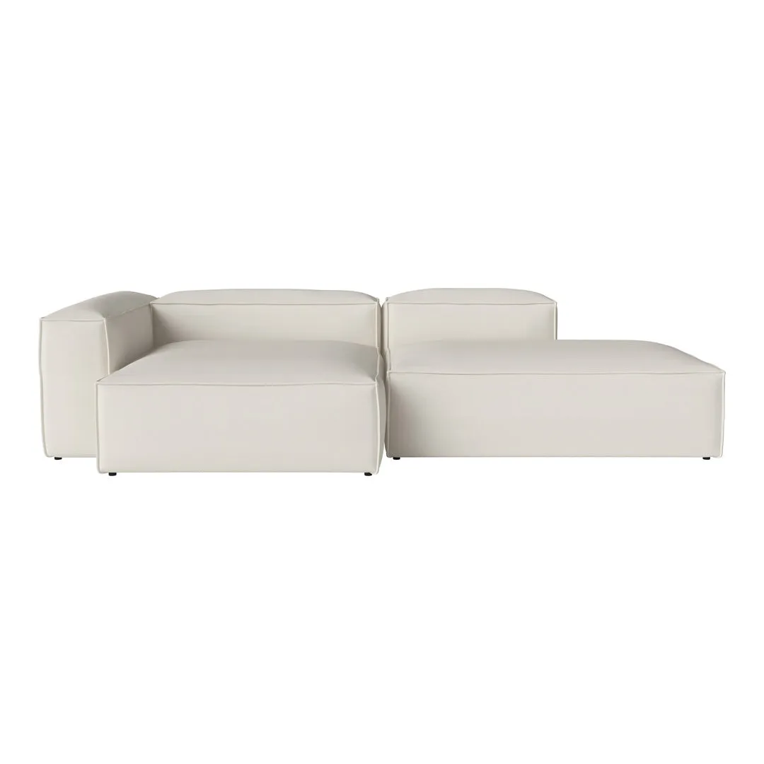 Cosima 2-Seater Sofa w/ Open End & Chaise