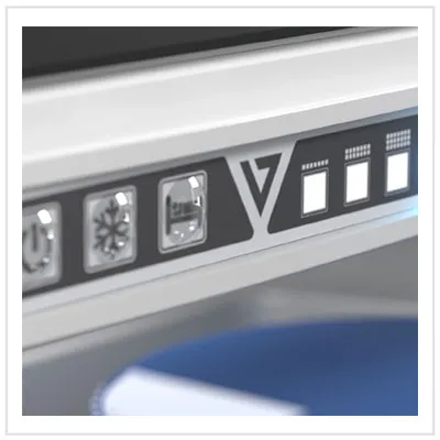 D30A BLACK - Vitrifrigo ALL IN ONE single compartment D30A BLACK - Interchangeable Refrigerator or Freezer 1.10cu. ft.