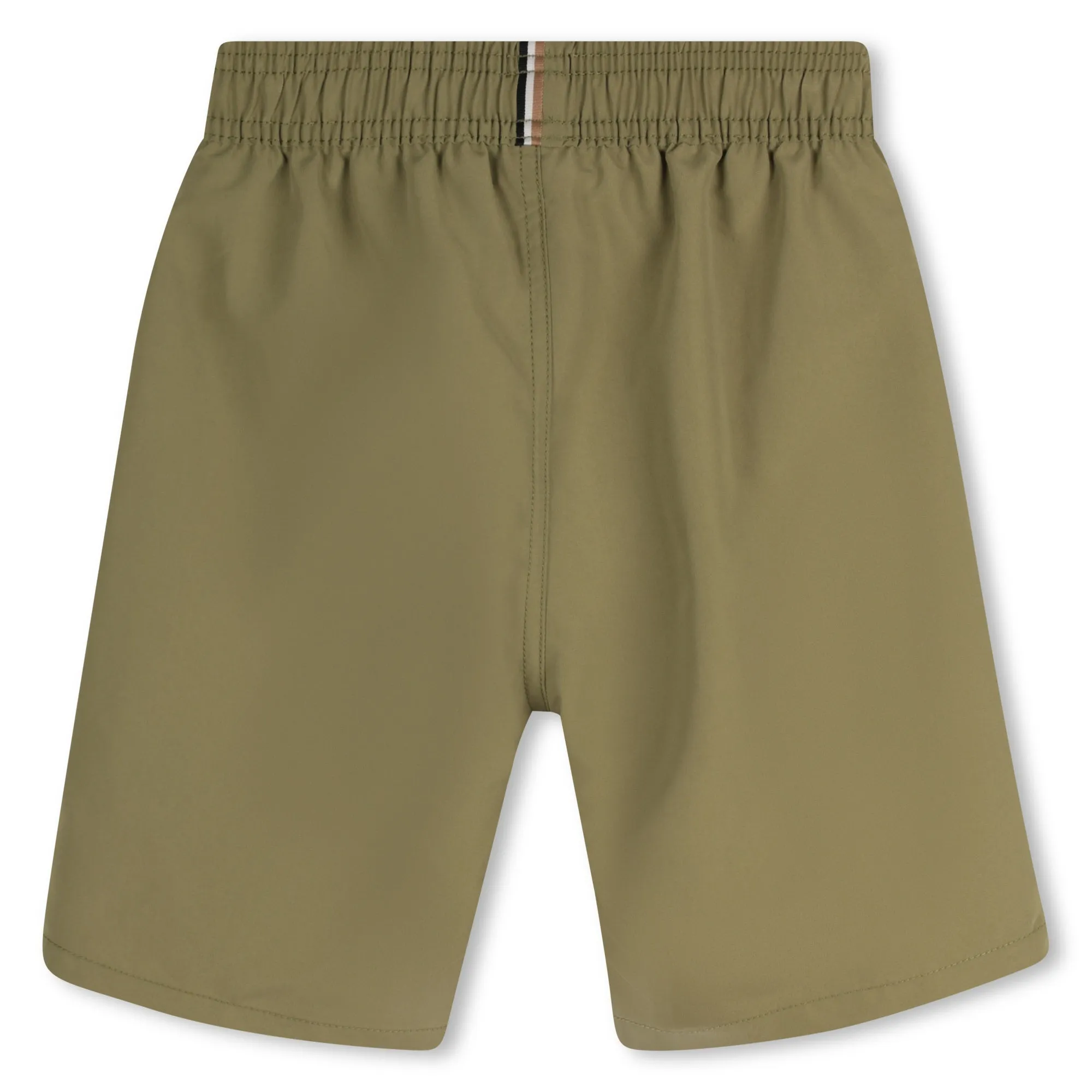 Dark Green Logo Swim Shorts