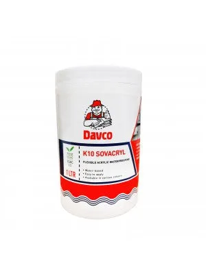 Davco 1L K10 Sovacryl | Color : White/Grey/Clear | Model : DAVCO-K10