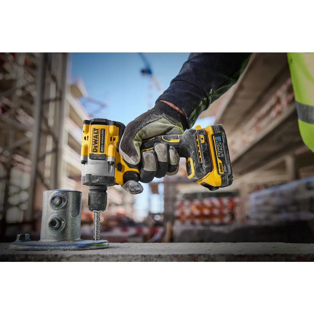 DeWALT DCF921E1 20V Atomic 1/2" Compact Impact Wrench Kit w/ POWERSTACK Battery