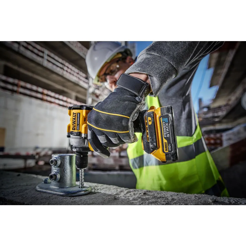 DeWALT DCF921E1 20V Atomic 1/2" Compact Impact Wrench Kit w/ POWERSTACK Battery