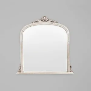 Domed Arch Mirror - Silver