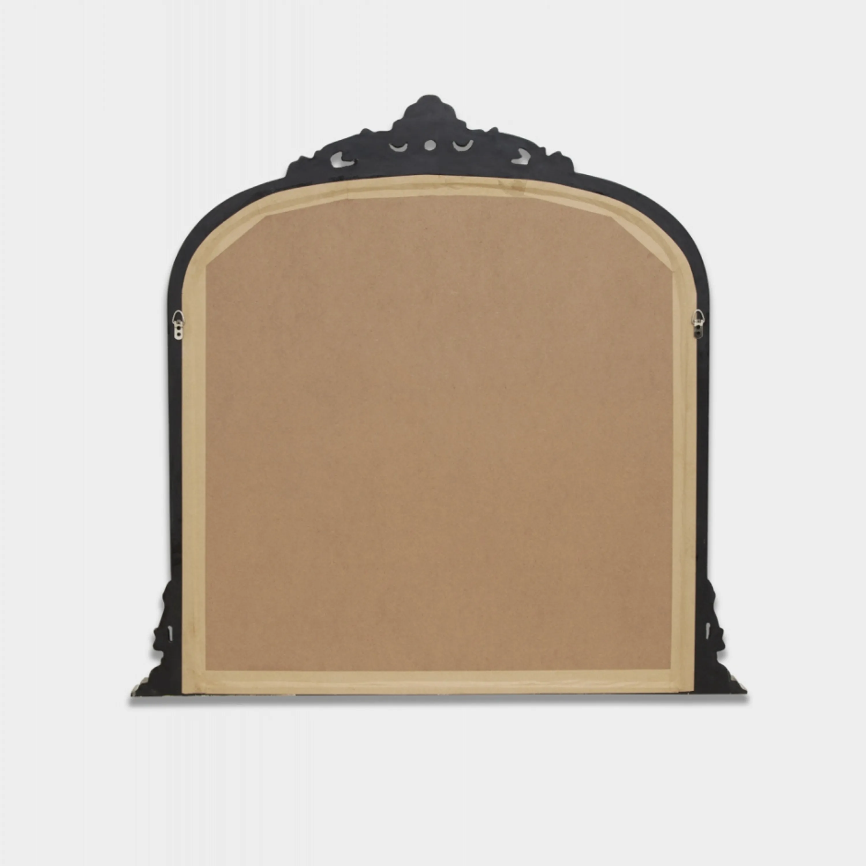 Domed Arch Mirror - Silver